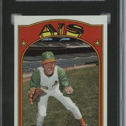 1972 Topps #464 Jim Roland 7 card progressive proof. 11a