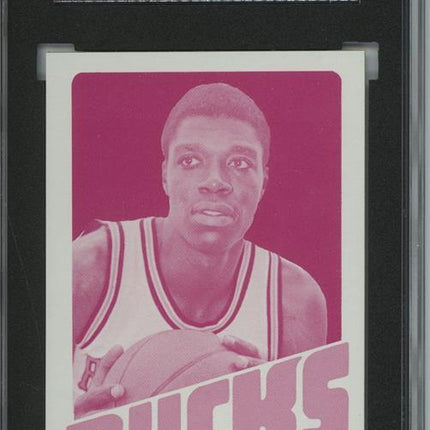 1972 Topps #4 Curtis Perry 9 card progressive proof. 64a