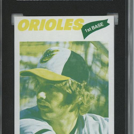 1977 Topps #251 Tony Muser 9 card progressive proof. 59a