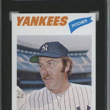 1977 Topps #598 Sparky Lyle 9 card progressive proof. 38a