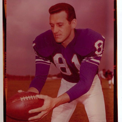 1960 Topps Football Transparency Jim Gorman Bills Draft T0168