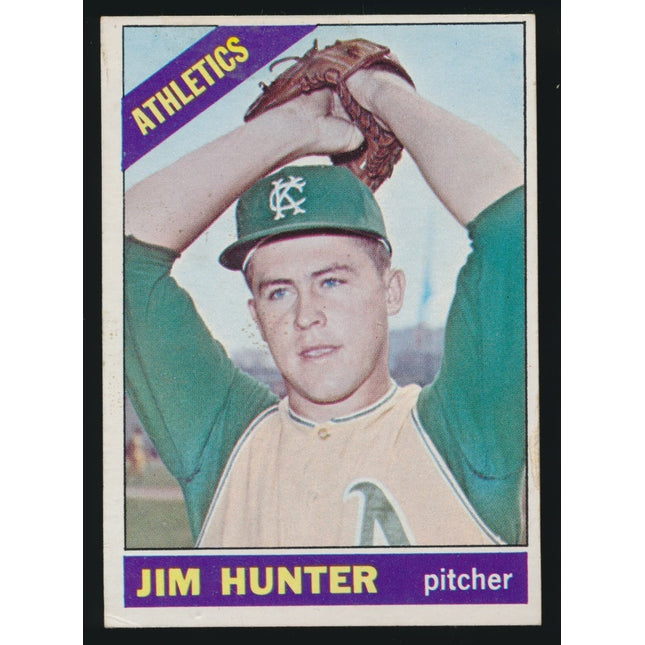 1966 Topps Baseball #36 Jim Hunter VG c03351