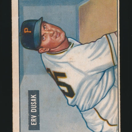 1951 Bowman Baseball #310 Erv Dusak (Vg) c05214