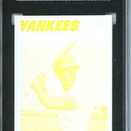 1977 Topps #485 Roy White 9 card progressive proof. 32a