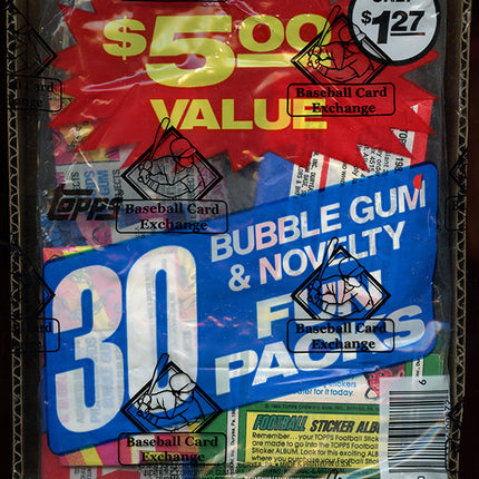 1982 Topps Fun Pack BBCE