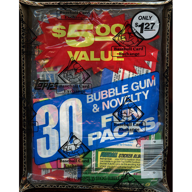 1982 Topps Fun Pack BBCE