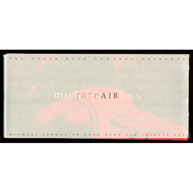 1994 Upper Deck Michael Jordan Rare Air factory Set