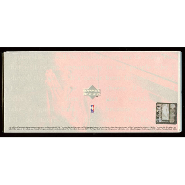 1994 Upper Deck Michael Jordan Rare Air Factory Set