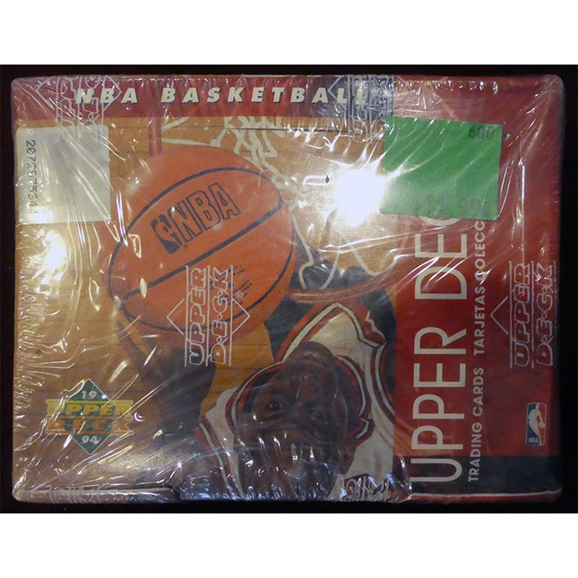This is a factory sealed box of 30, 10 card packs of the Spanish version of Upper Deck Basketball.