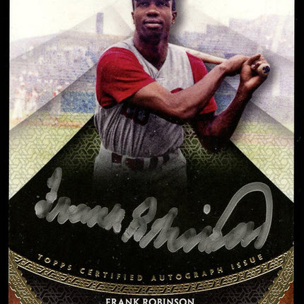 2017 Topps Tier One - Prime Performers Autographs Frank Robinson PPA-FR /10