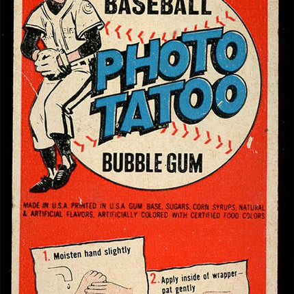 1964 Topps Tattoos Hank Aguire