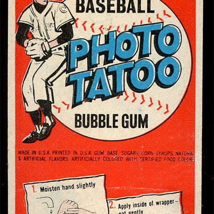 1964 Topps Tattoos Houston Colt 45's