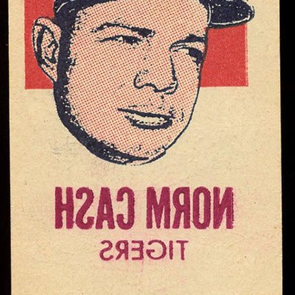 1964 Topps Tattoos Norm Cash