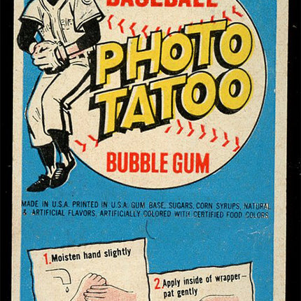 1964 Topps Tattoos Dick Ellsworth