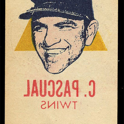 1964 Topps Tattoos Camilio Pascual
