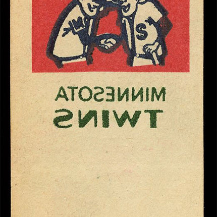 1964 Topps Tattoos Minnesota Twins Logo