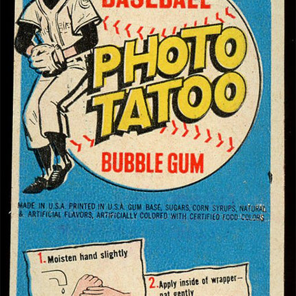 1964 Topps Tattoos Harmon Killebrew