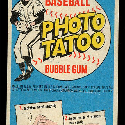 1964 Topps Tattoos Don Perranoski