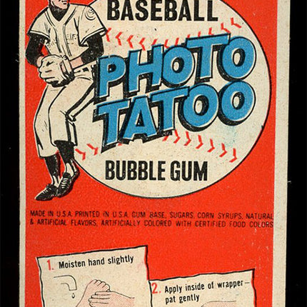 1964 Topps Tattoos Kansas City Athletics Logo