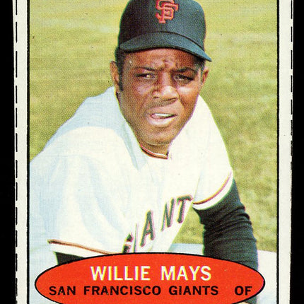 1971 Bazooka No Number Willie Mays
