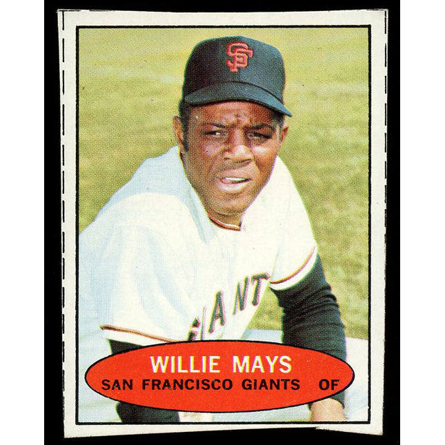 1971 Bazooka No Number Willie Mays