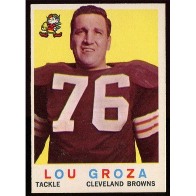 1959 Topps Football #60 Lou Groza NM+ c03278