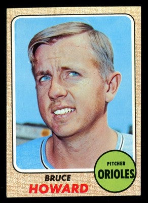 1968 Topps Baseball #293 Bruce Howard NM+ c02769