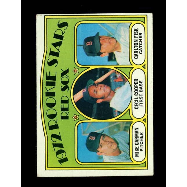 1972 Topps Baseball #79 Carlton Fisk Rookie EX+ c02736