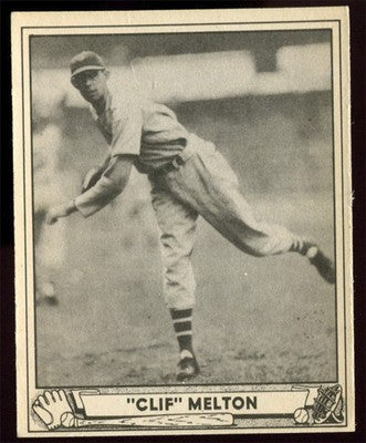 1940 Play Ball Baseball #83 "Clif" Melton NM c03268