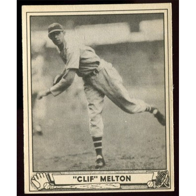 1940 Play Ball Baseball #83 "Clif" Melton NM c03268