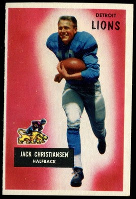 1955 Bowman Football #28 Jack Christiansen NM C02477