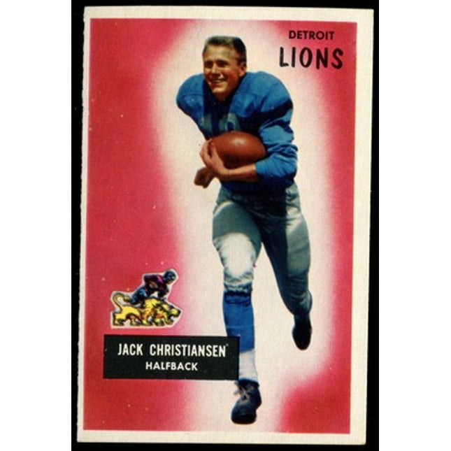 1955 Bowman Football #28 Jack Christiansen NM C02477