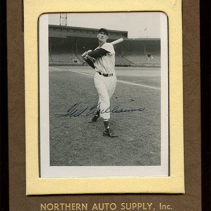 1950 Ted Williams Picture Calendar