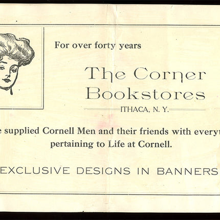 Vintage Chicago Vs. Cornell Football Program (November 13, 1909)