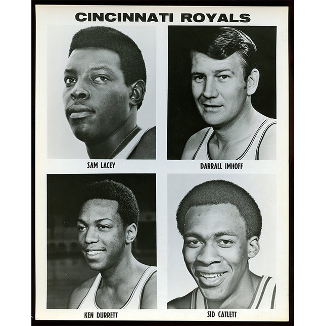 1971-72 Cincinnati Royals Press Photo Set of 4