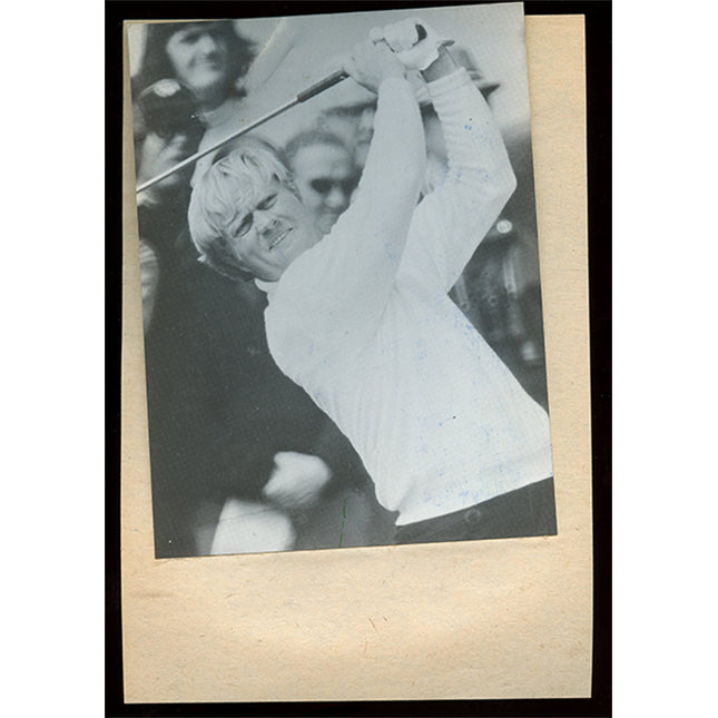 Jack Nicklaus Type 1 1970s Wire Photo
