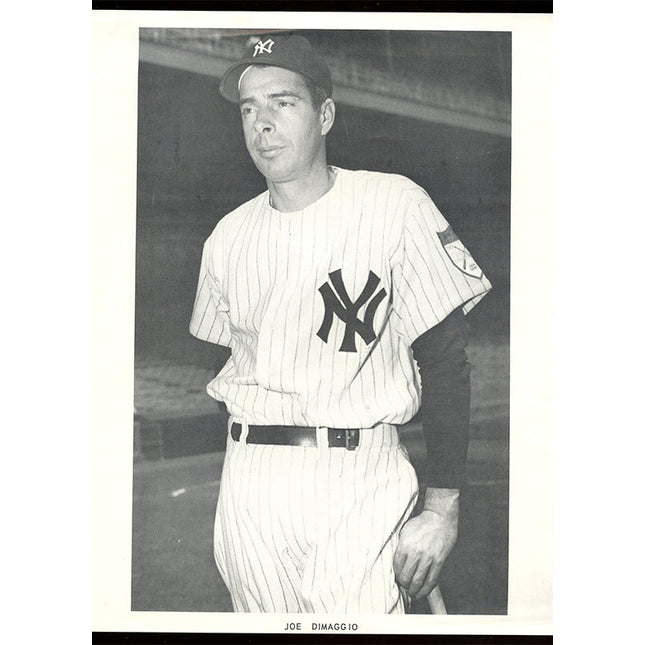 1961 Manny's Baseball Land Joe DiMaggio Photo