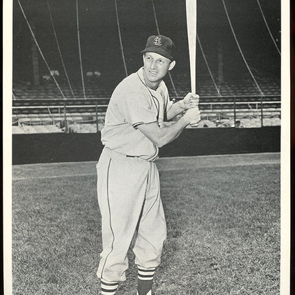 1961 Manny's Baseball Land Stan Musial Photo