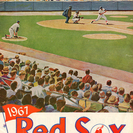Oct 1,1967 Red Sox Program and Ticket Stub (Impossible Dream)