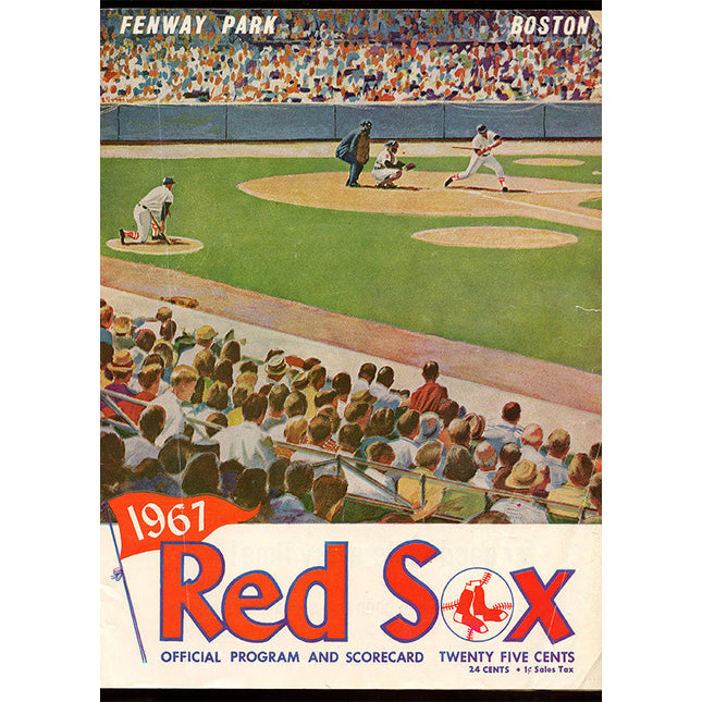 Oct 1,1967 Red Sox Program and Ticket Stub (Impossible Dream)