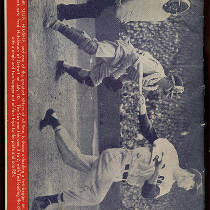 1946 Boston Globe Red Sox Commemorative Program with Original Poster