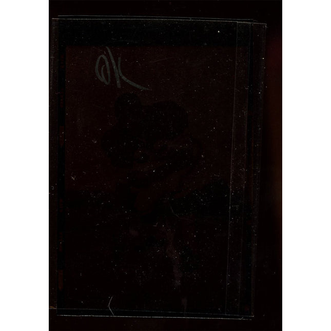 Early 1960's Jim Brown Original Topps Transparency