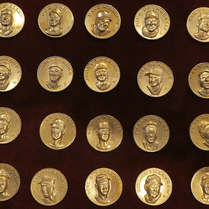 1969 Citgo Baseball Coin Complete Set of 20