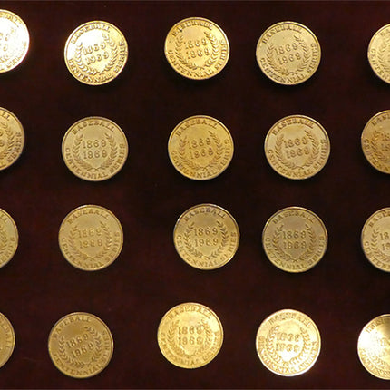 1969 Citgo Baseball Coin Complete Set of 20