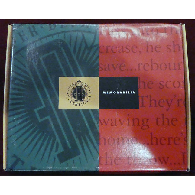 This is an Upper Deck authentic commemorative sheet signed by Legendary Dodgers Bill Russell, Ron Cey, Davey Lopes and Steve Garvey. Limited edition of Autographed version 1987/62000.  Comes in a full Upper deck commemorative box.