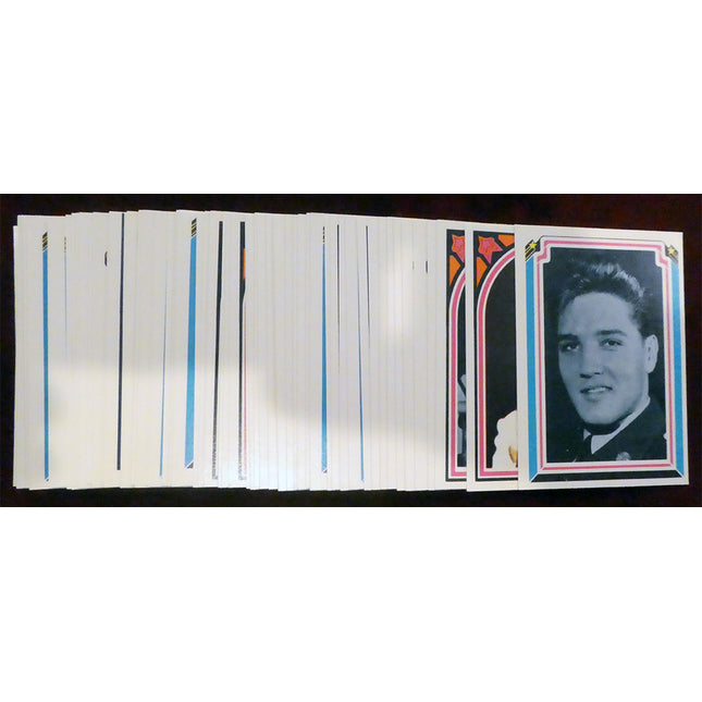 1978 Donruss Elvis Presley Cards. A clean set made in the period from wax or vending packs. Great images of the king.
