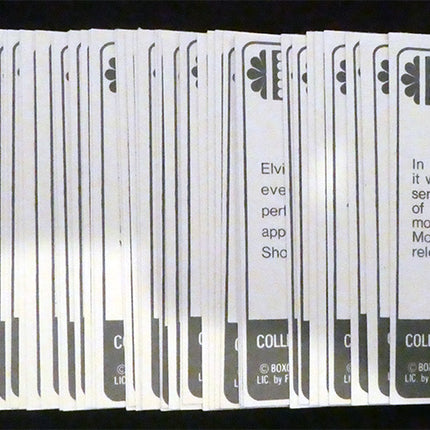 1978 Donruss Elvis Presley complete set of 66 cards NM condition