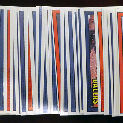 1981 Donruss DALLAS TV Show Trading Card Set Complete 56 CARDS
