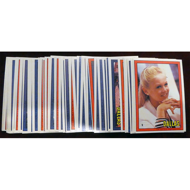 1981 Donruss DALLAS TV Show Trading Card Set Complete 56 CARDS