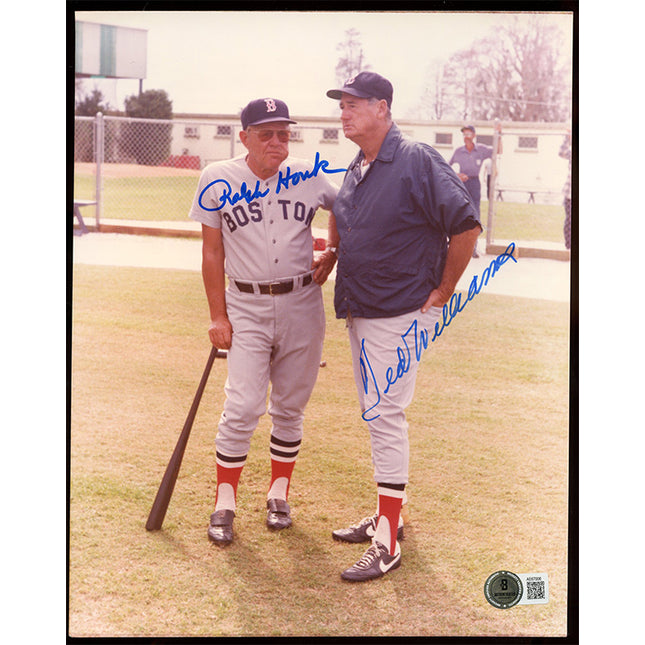 Ted Williams & Ralph Houk Autographed 8x10 Photo